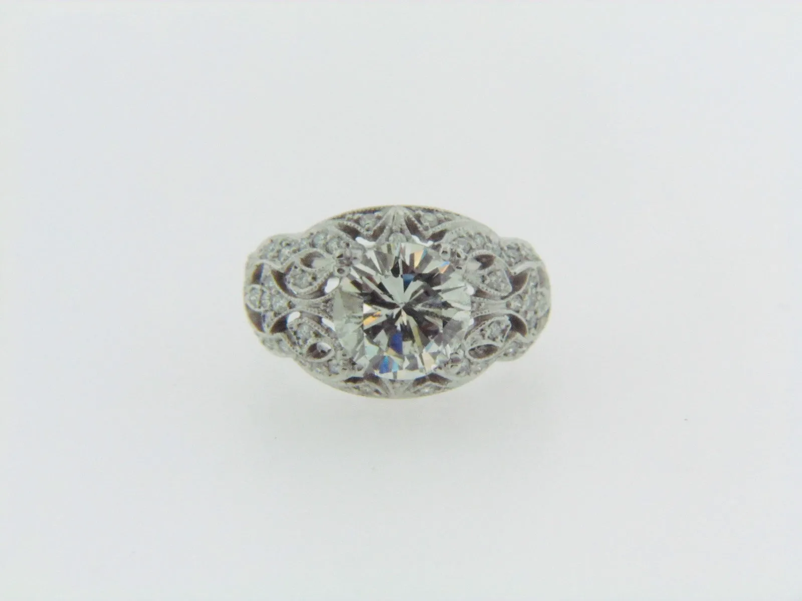 PLATINUM DIAMOND SOLITAIRE RING
