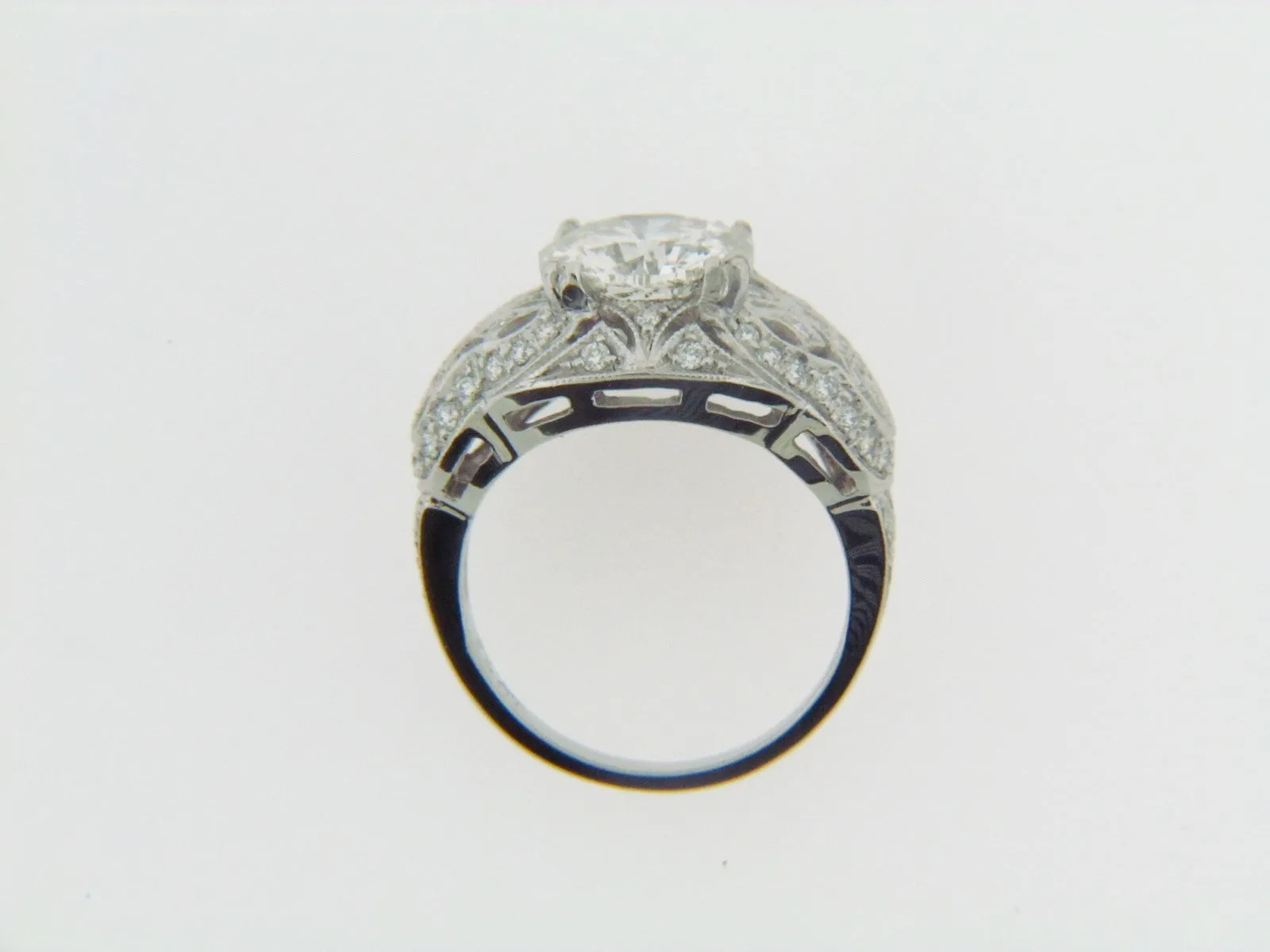 PLATINUM DIAMOND SOLITAIRE RING