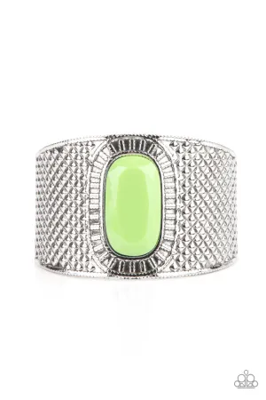 Poshly Pharaoh Green Paparazzi Bracelet