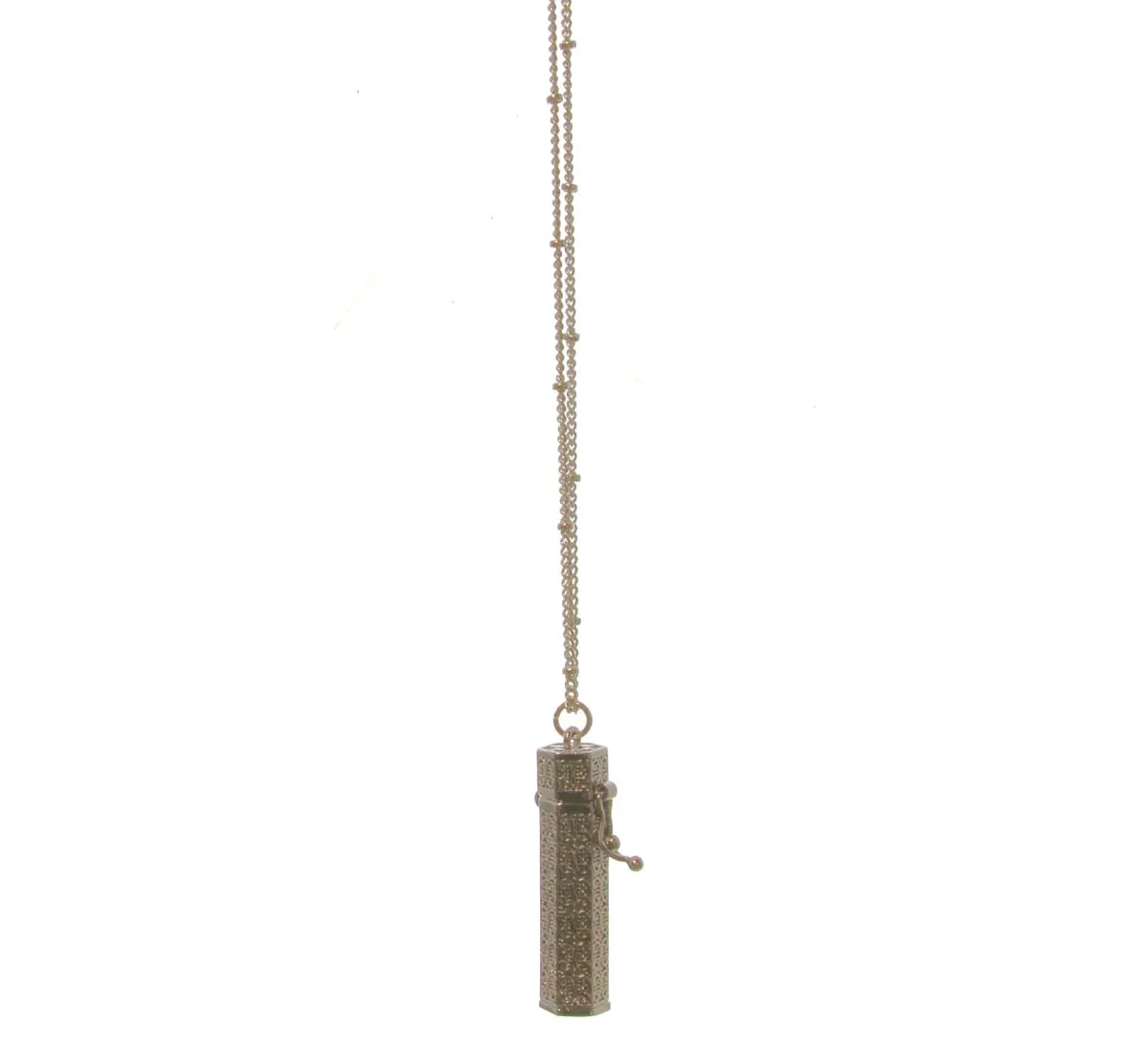 Prayer Necklace, Silver
