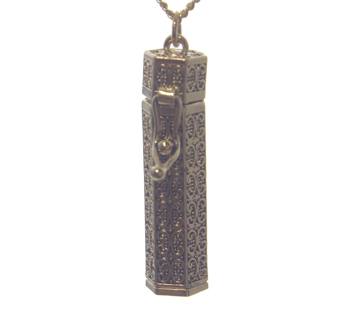 Prayer Necklace, Silver
