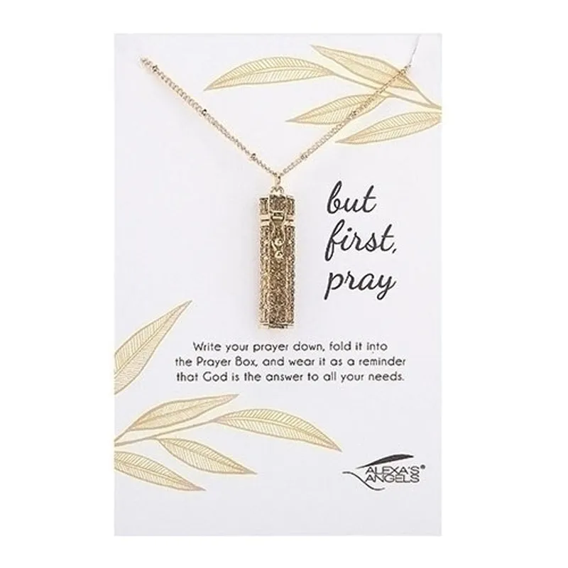 Prayer Necklace, Silver