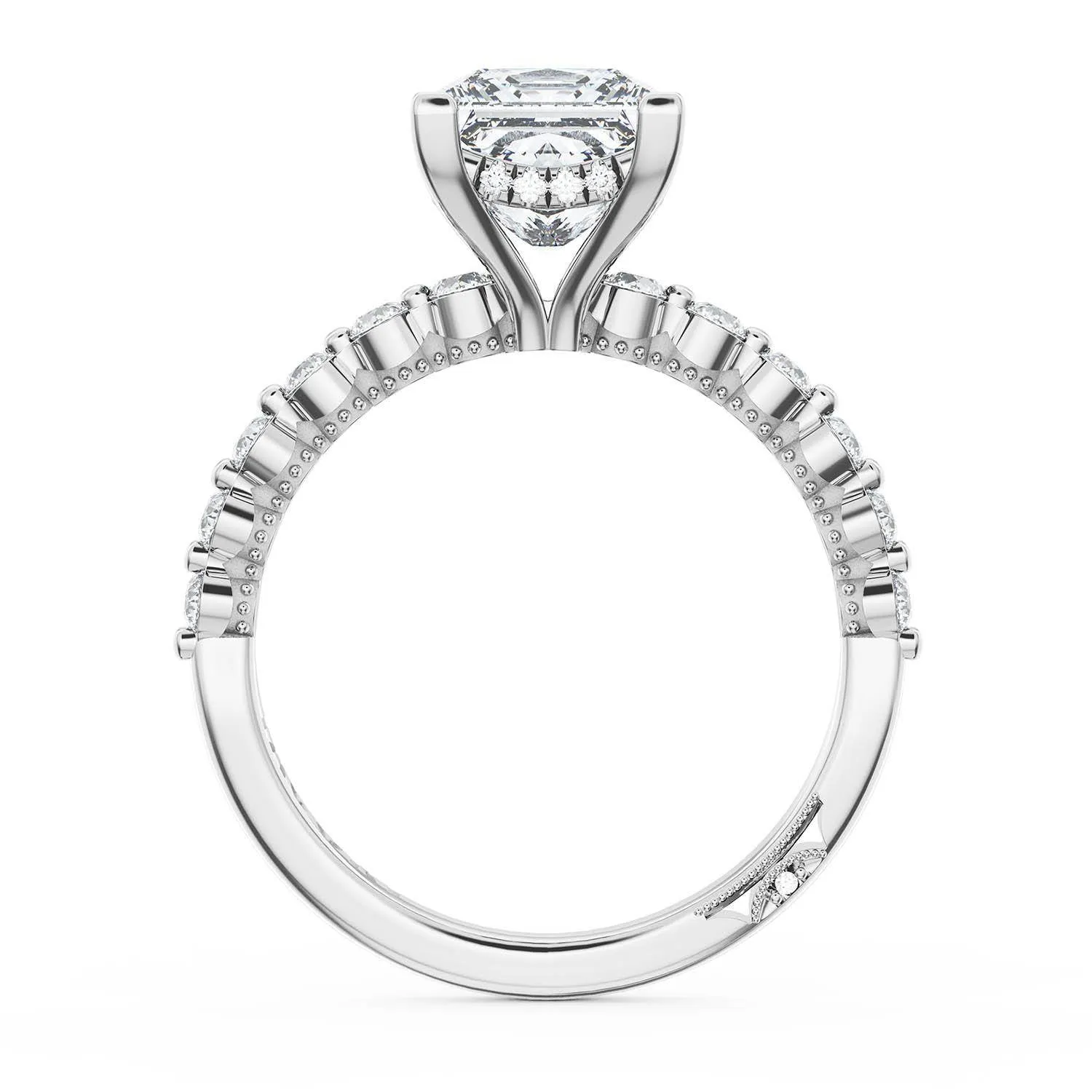 Princess Solitaire Engagement Ring