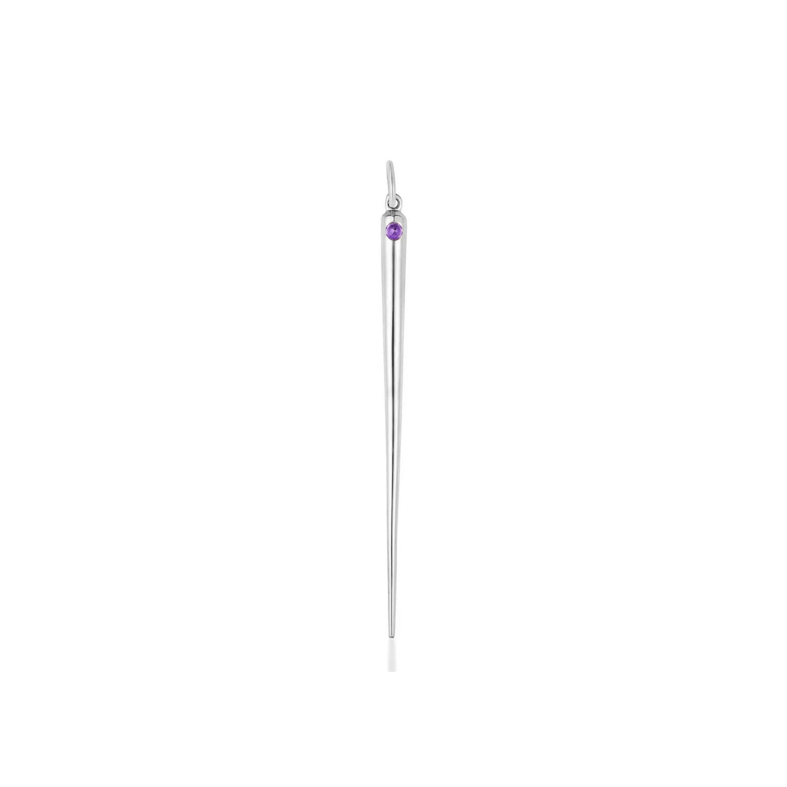 Quill Spike Charm with Birthstone