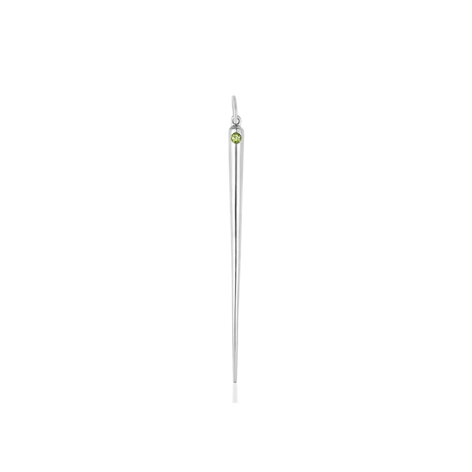 Quill Spike Charm with Birthstone
