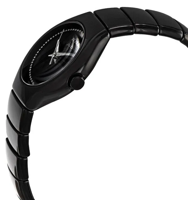 Rado True Jubile Black Ceramic Ladies Watch R27655732