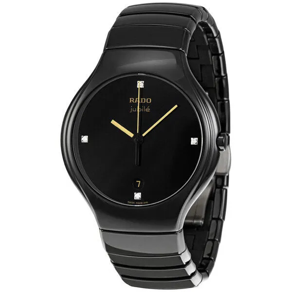 Rado True Jubile Black Ceramic Men's R27653752