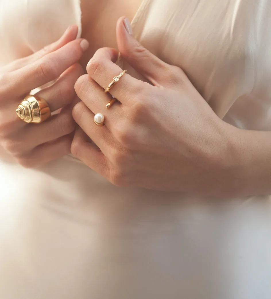 Relic Solitaire Ring