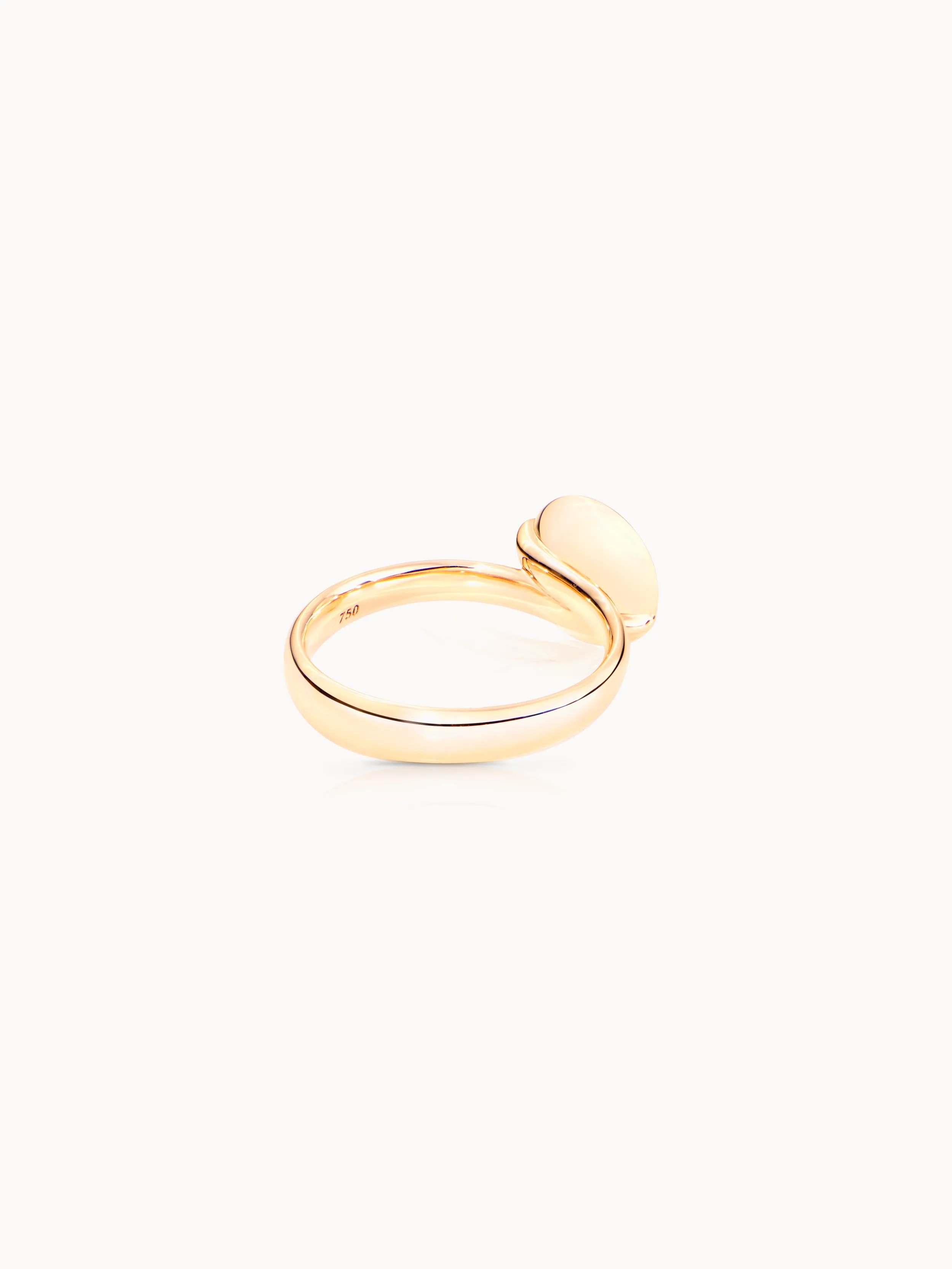 Ring BOUTON small Moonstone grey grey Moonstone