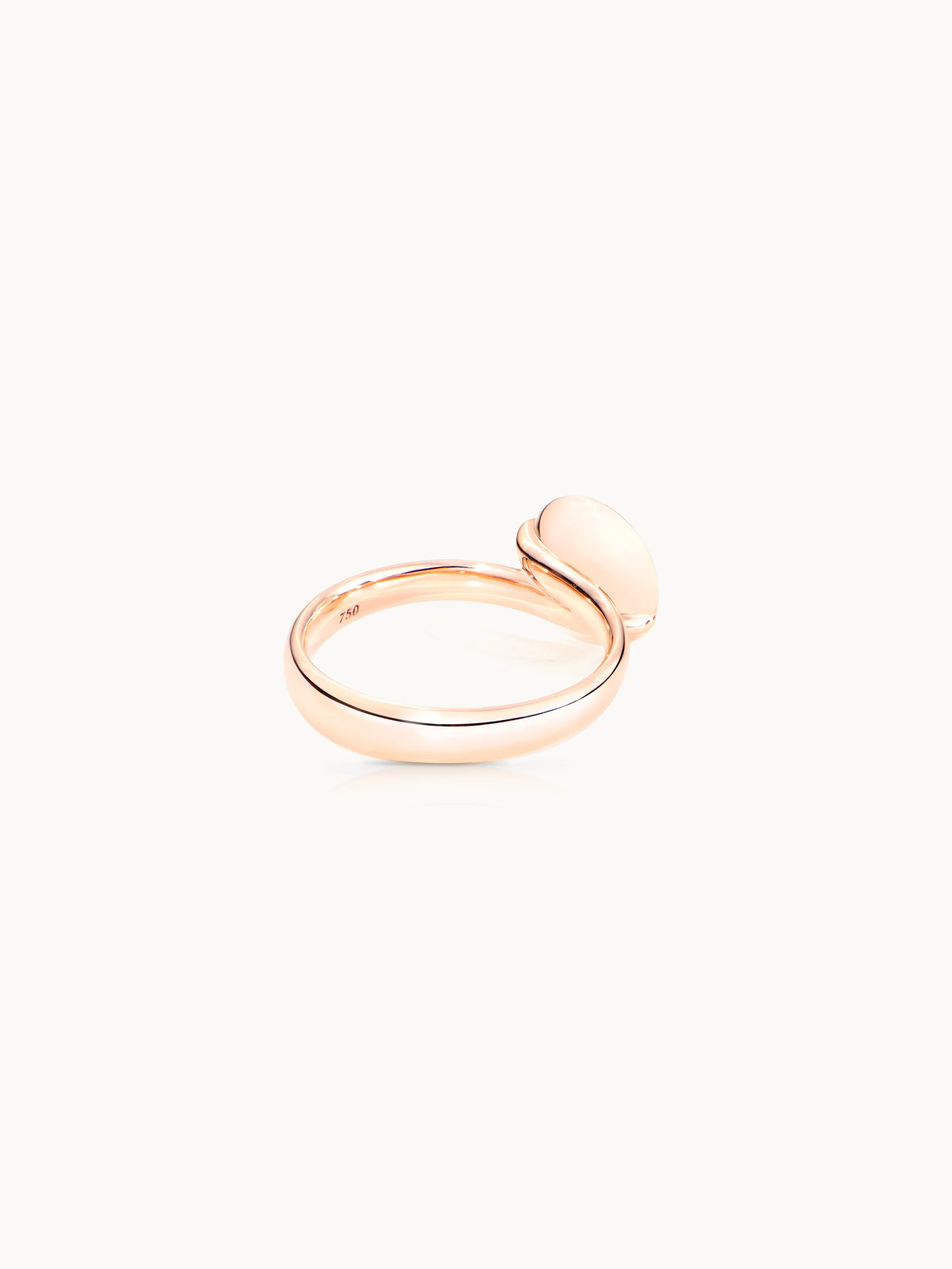 Ring BOUTON small rutilated Quartz red Rutilated Quartz
