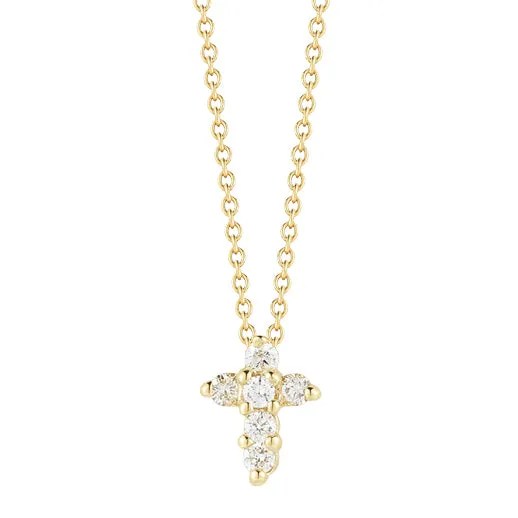 Roberto Coin Baby Cross Pendant from Tiny Treasures Collection 001883AYCHX0
