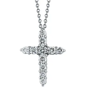 Roberto Coin TINY TREASURES DIAMOND CROSS NECKLACE Pendant
