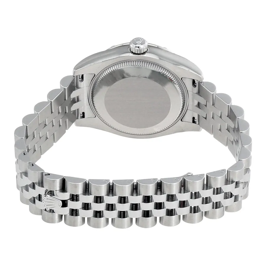 Rolex Oyster Perpetual Datejust 31 Black Dial Stainless Steel Jubilee Bracelet Automatic Ladies Watch 178344BKSJ