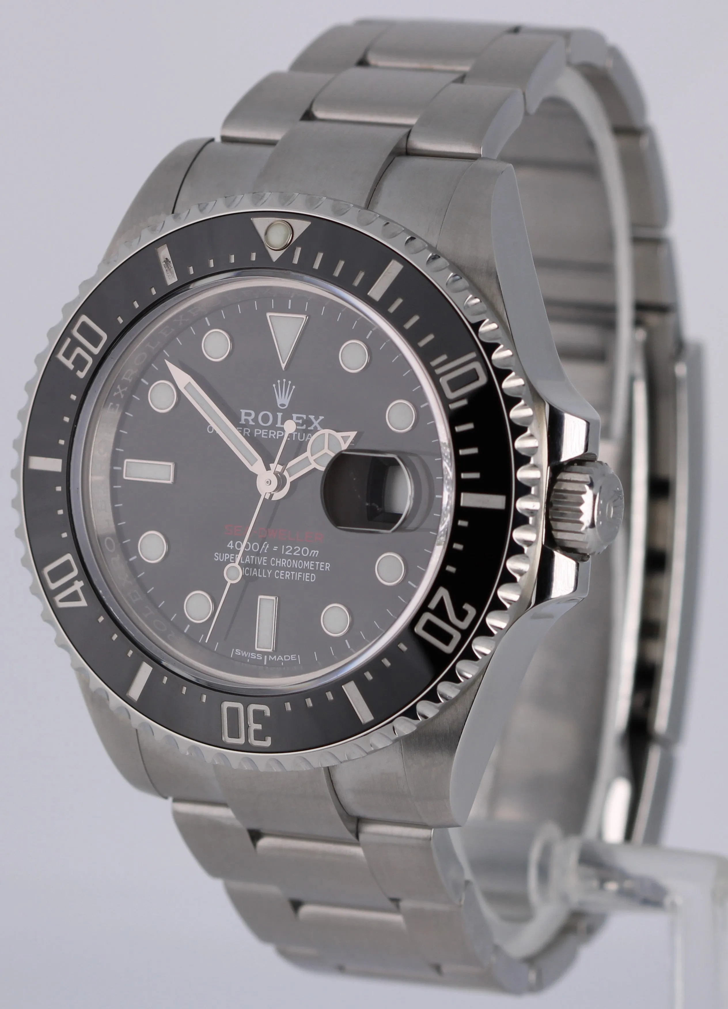 Rolex Sea-Dweller Red 50th Anniversary Steel Black 43mm MK1 126600 Watch