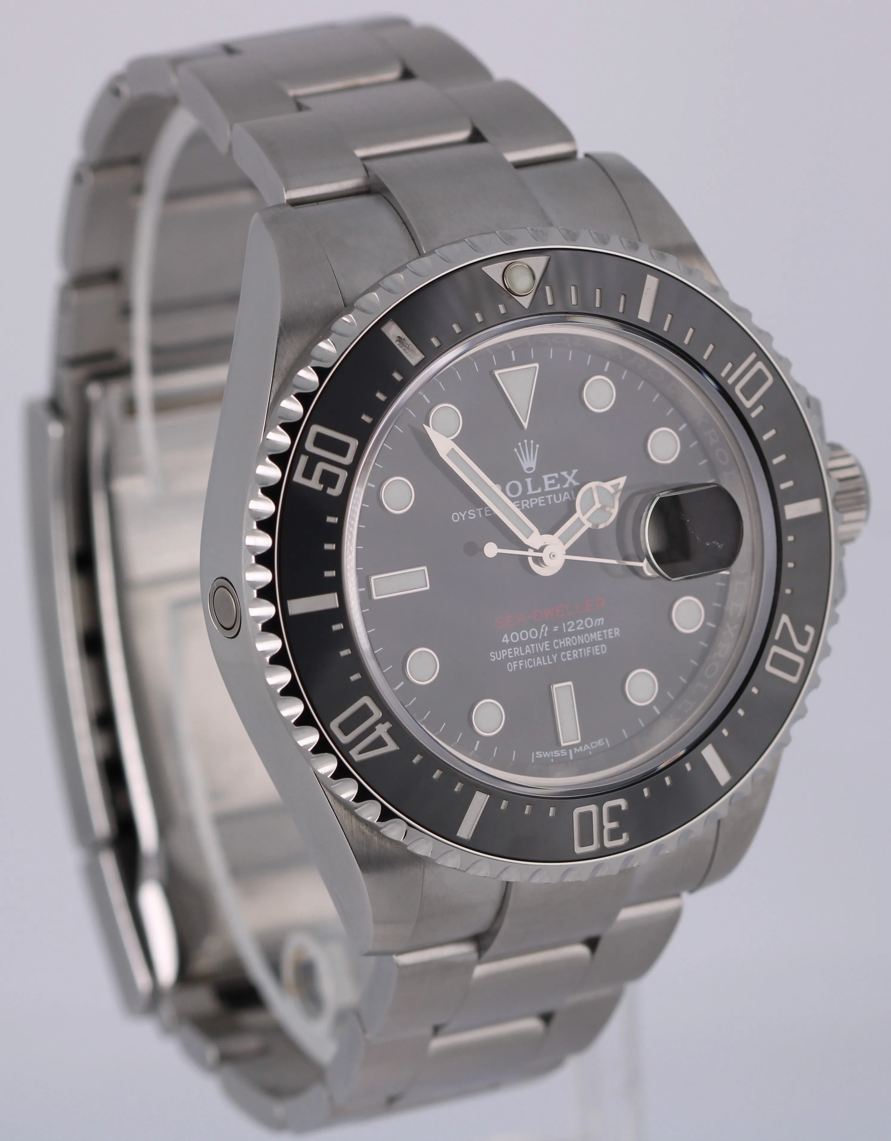 Rolex Sea-Dweller Red 50th Anniversary Steel Black 43mm MK1 126600 Watch