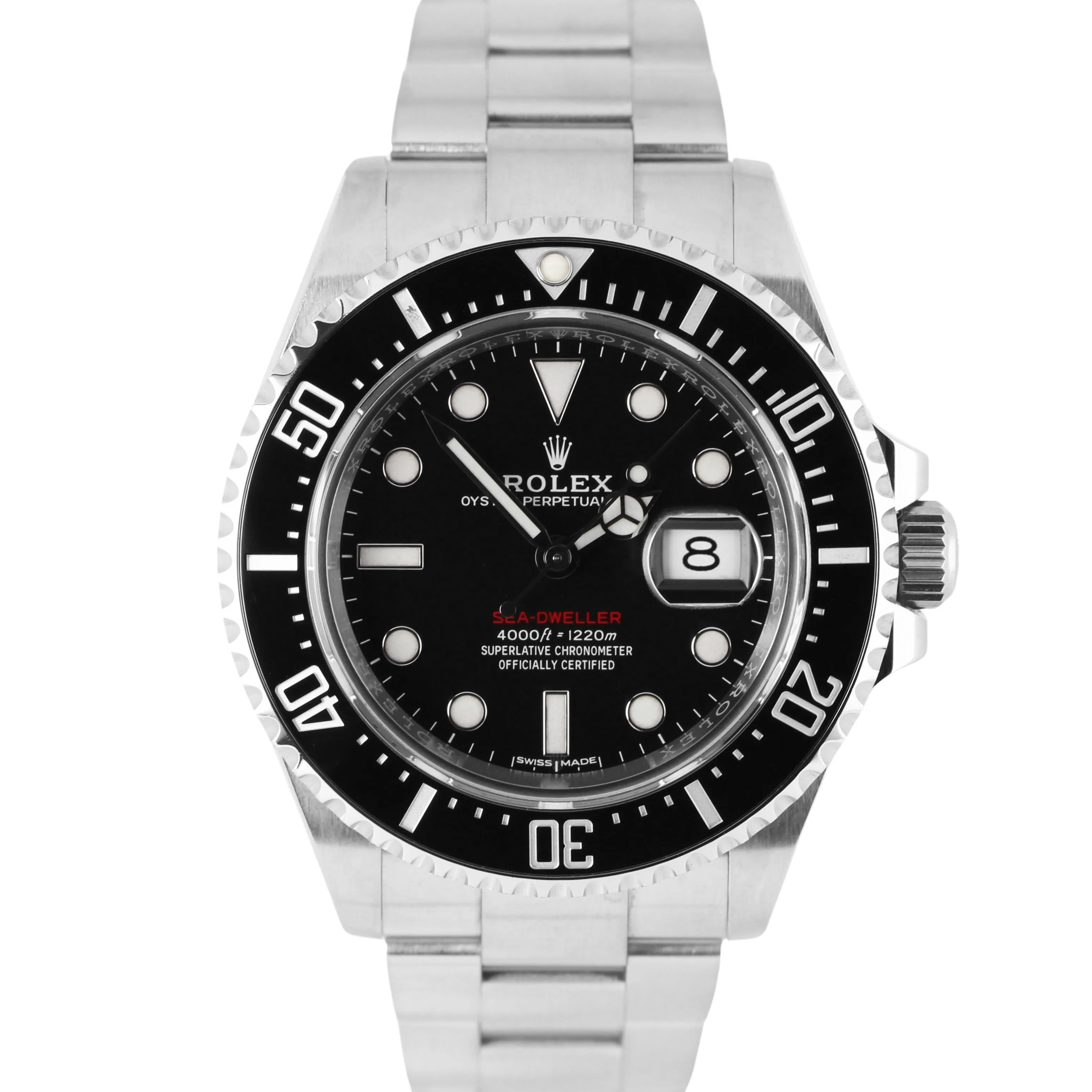 Rolex Sea-Dweller Red 50th Anniversary Steel Black 43mm MK1 126600 Watch