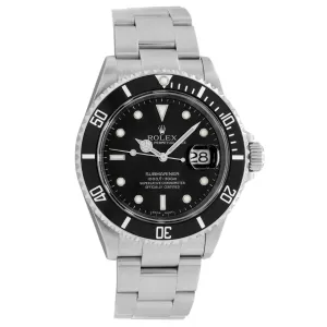 Rolex Stainless Steel Submariner Date    16610
