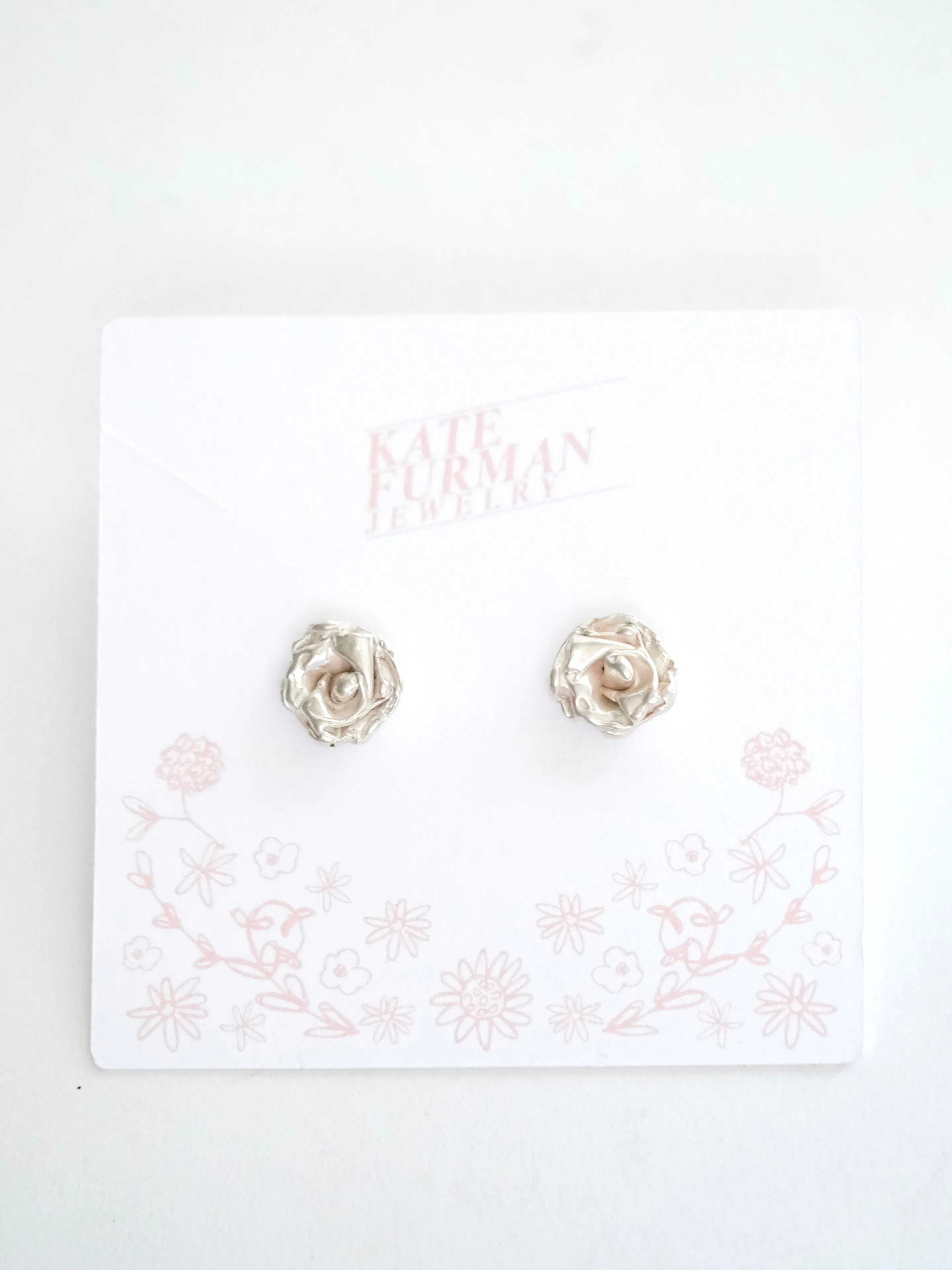 Rose Stud Earrings