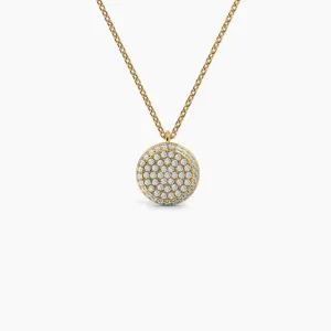 Round Shaped AMoré Pavé Necklace With 0.50 ct. Diamonds