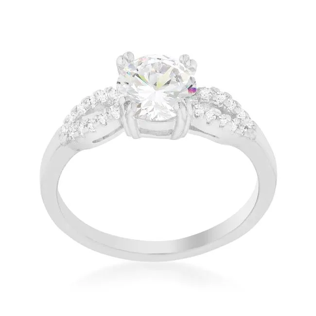Round Solitaire Engagement Ring