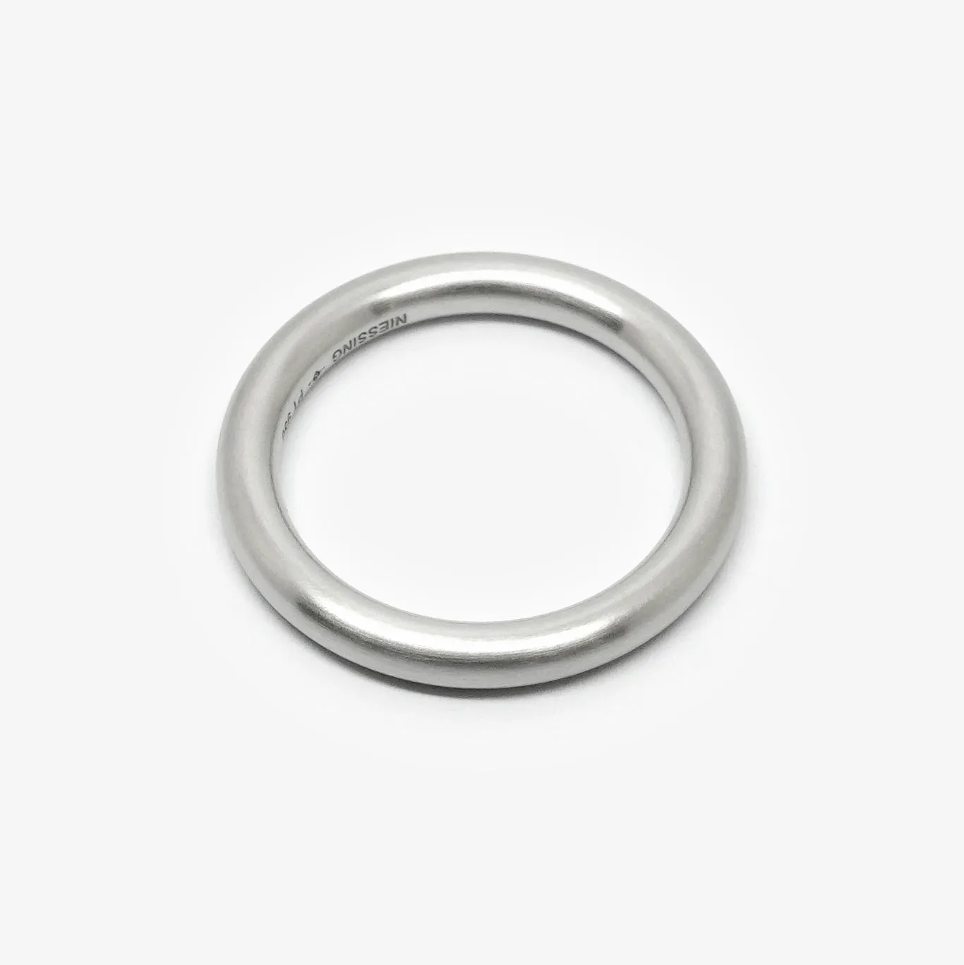 ROUND WEDDING RING - 3Ø PLATINUM