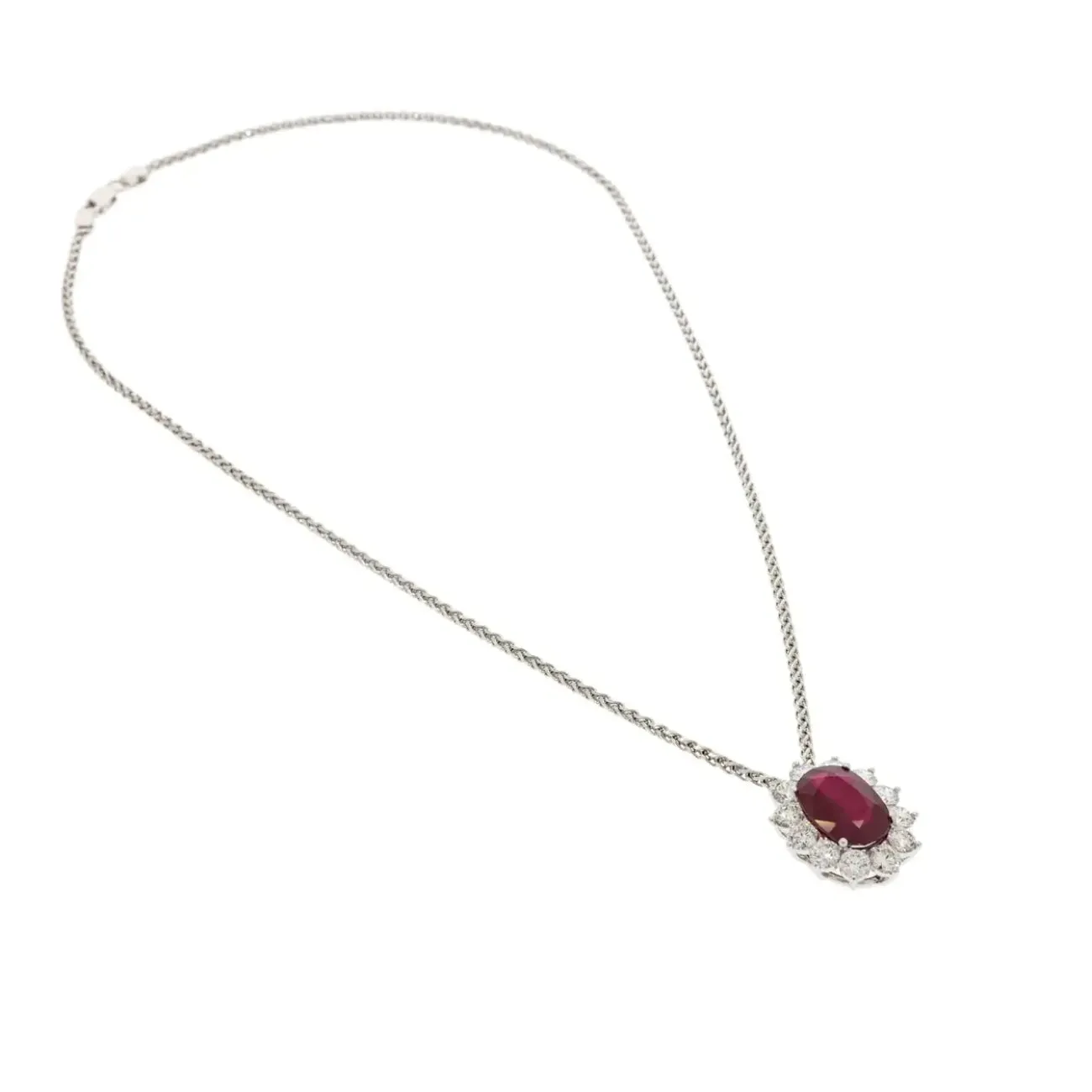 Ruby & Diamond Pendant