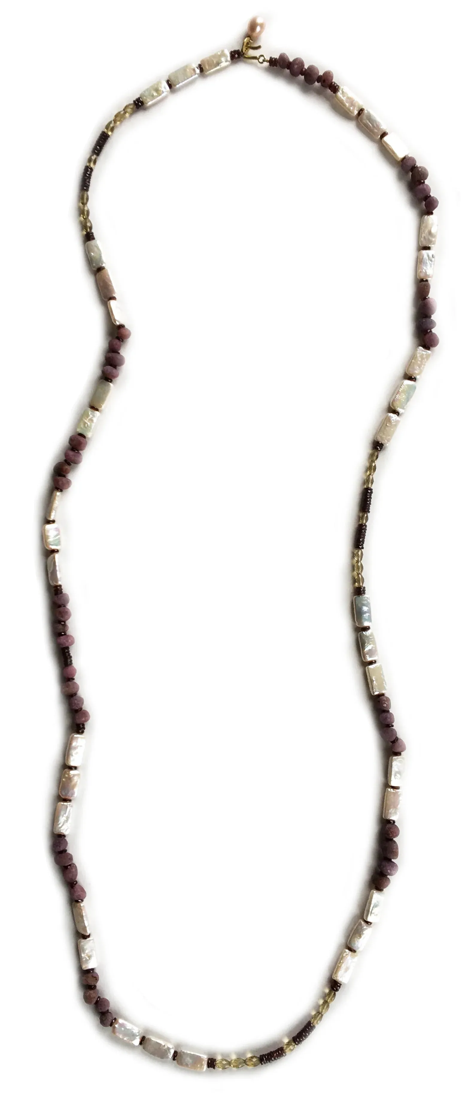 Ruby & Pearl Necklace