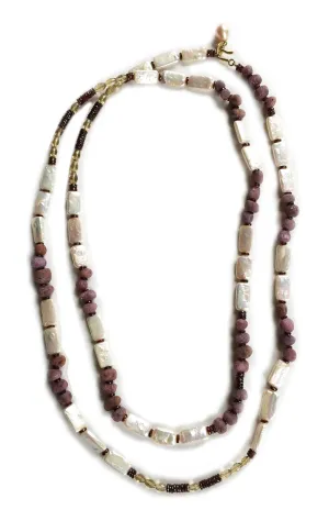 Ruby & Pearl Necklace