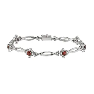 Ruby and Diamond Bracelet