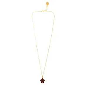 Ruby Star Necklace