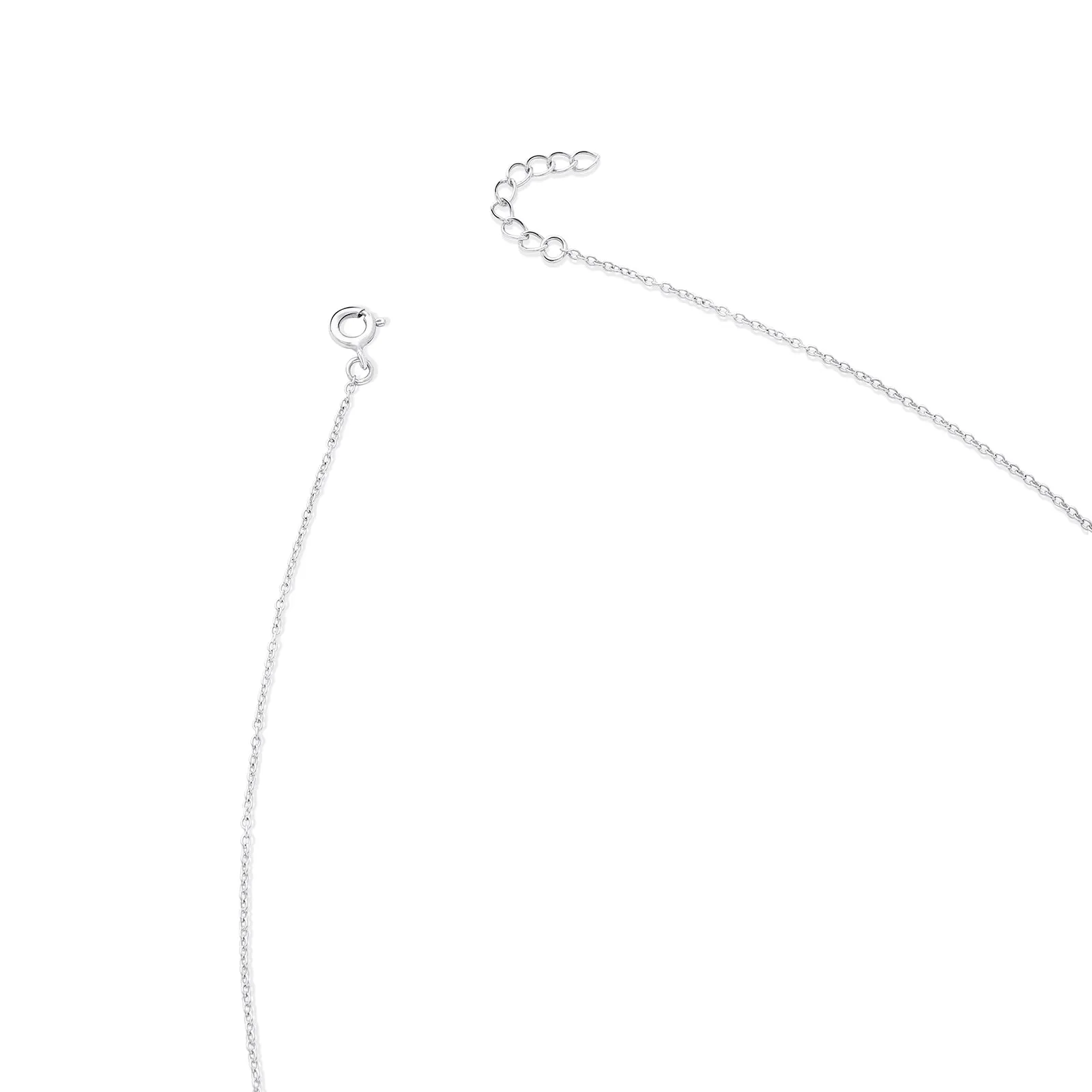 Ruby Vine Necklace For Women – 925 Sterling Silver Rhodium Plate