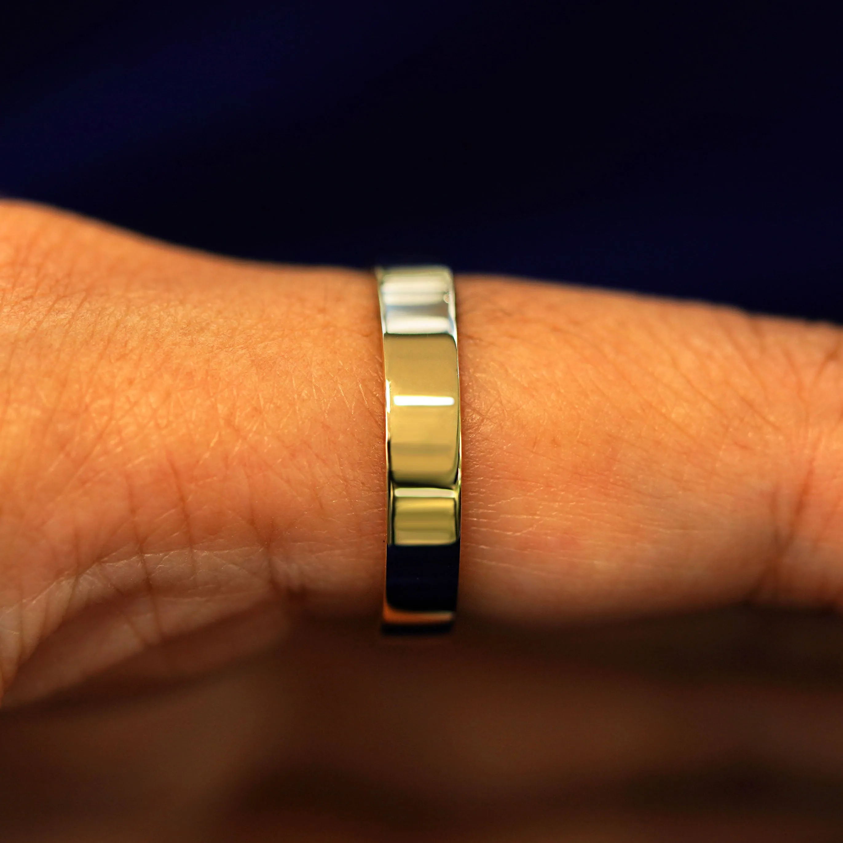 Salt and Pepper Baguette Diamond Band