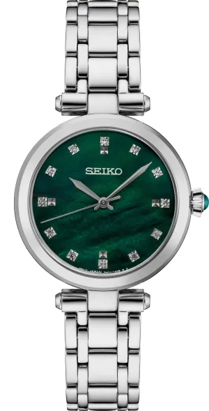 Seiko Ladies Stainless-steel Diamond Watch