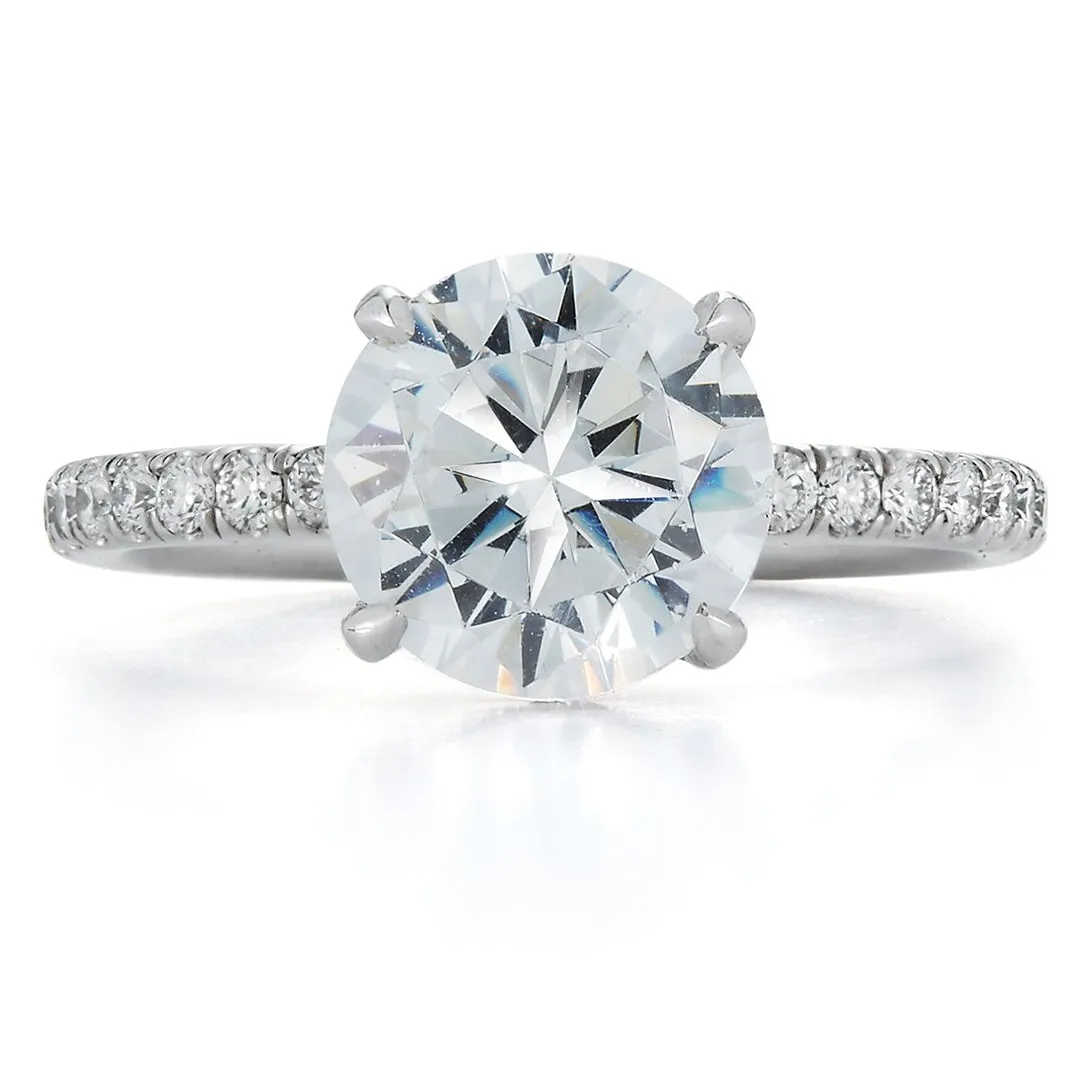 Signature Pave Diamond Engagement Ring