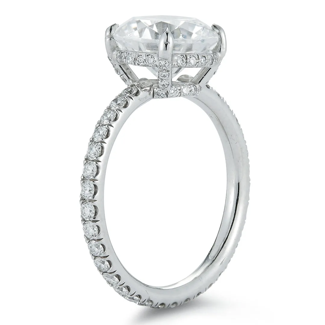 Signature Pave Diamond Engagement Ring