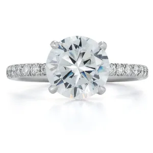 Signature Pave Diamond Engagement Ring