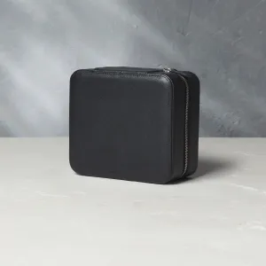 six-watch box, saffiano