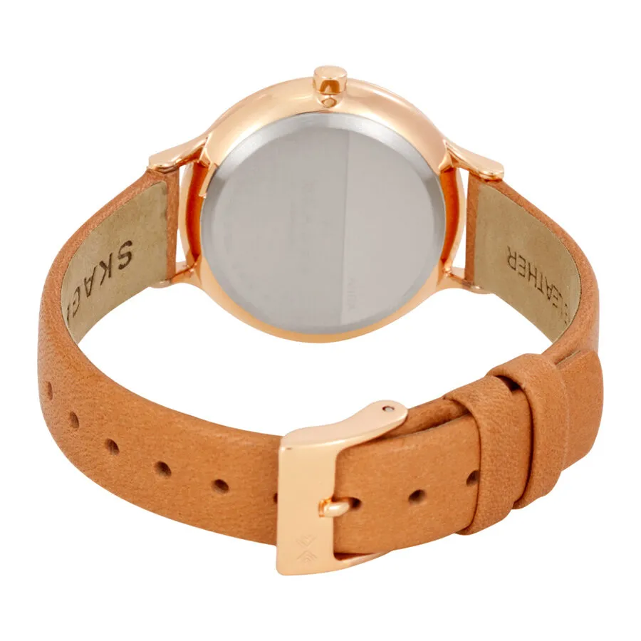 Skagen Anita Mirror Pink Dial Ladies Watch SKW2412