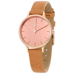 Skagen Anita Mirror Pink Dial Ladies Watch SKW2412