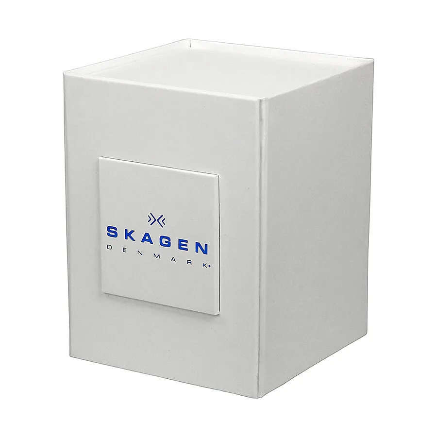 Skagen Freja White Dial Stainless Steel Ladies Watch 358SRSC