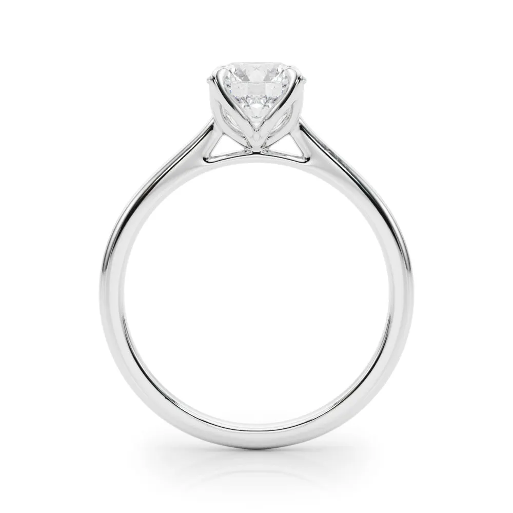 Solitaire Round Engagment Ring - TN85333
