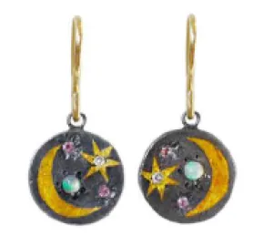 Spacescape Earrings