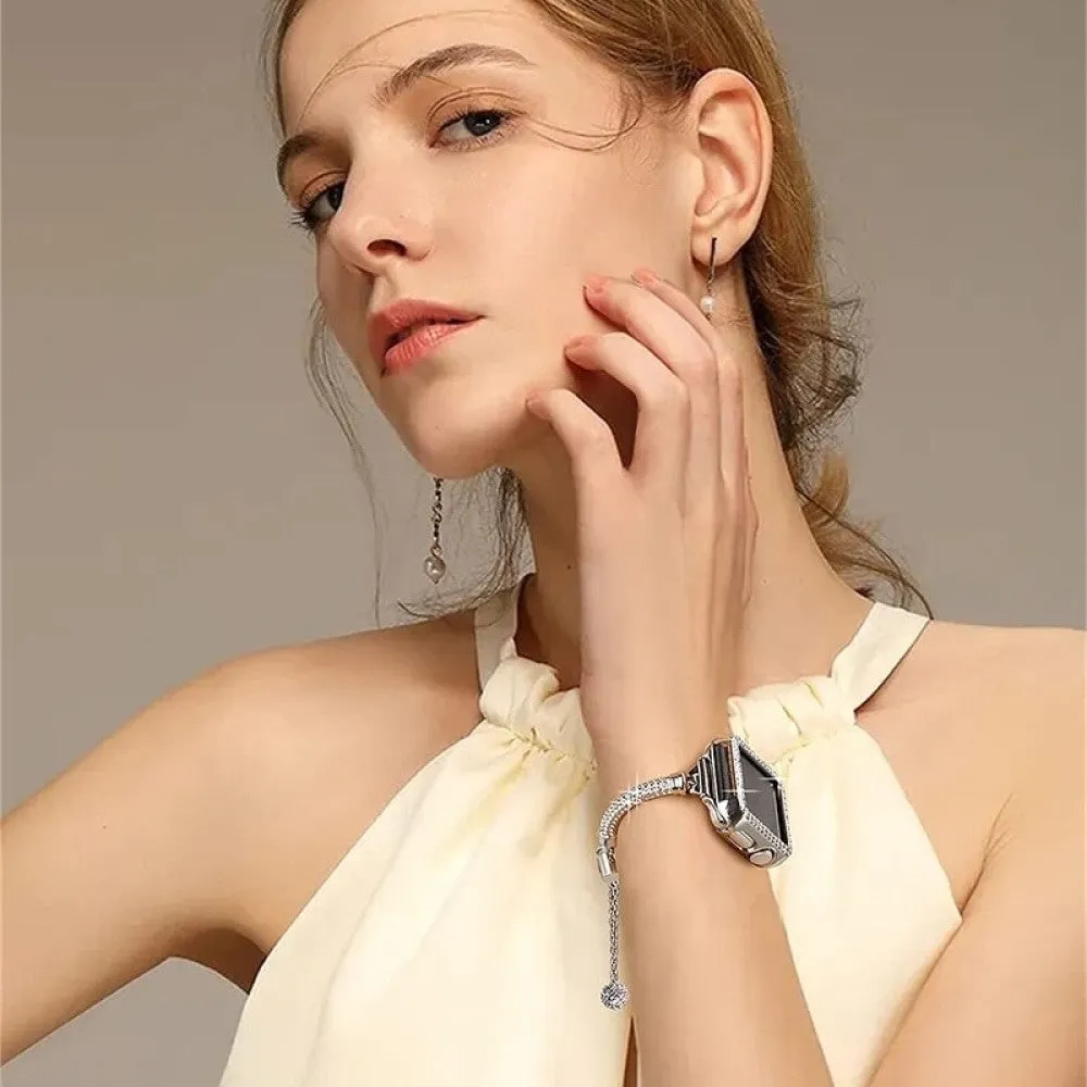 Sparkling Crystal Diamond Wrist Bracelet for Apple Watch