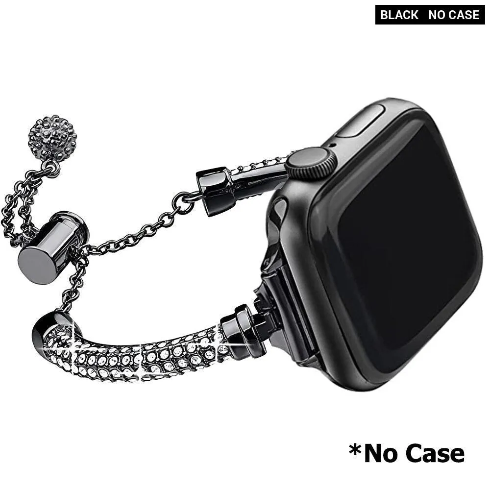 Sparkling Crystal Diamond Wrist Bracelet for Apple Watch