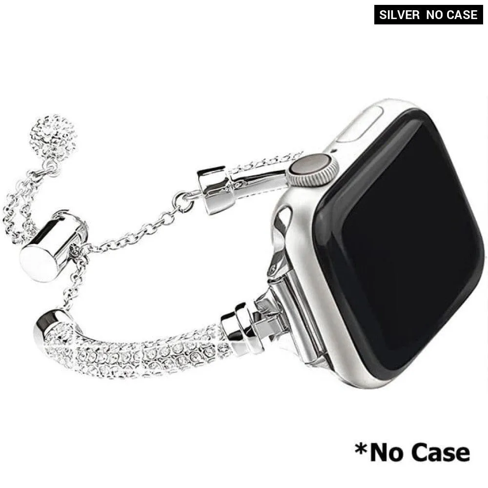 Sparkling Crystal Diamond Wrist Bracelet for Apple Watch