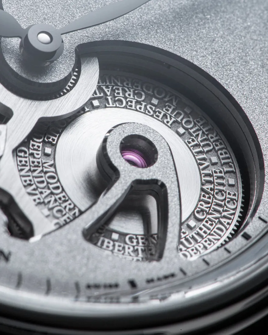 Speake-Marin Openworked Sandblasted Titanium 38mm (Special Order)