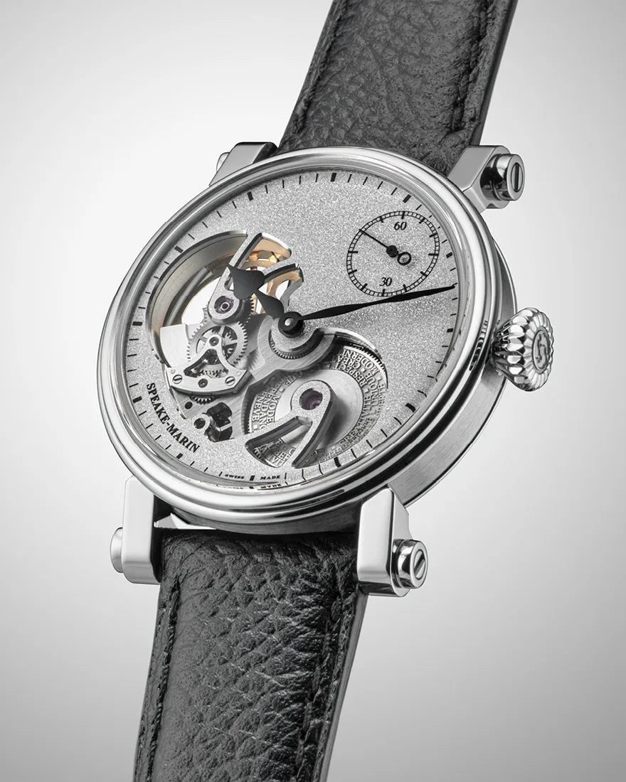 Speake-Marin Openworked Sandblasted Titanium 38mm (Special Order)