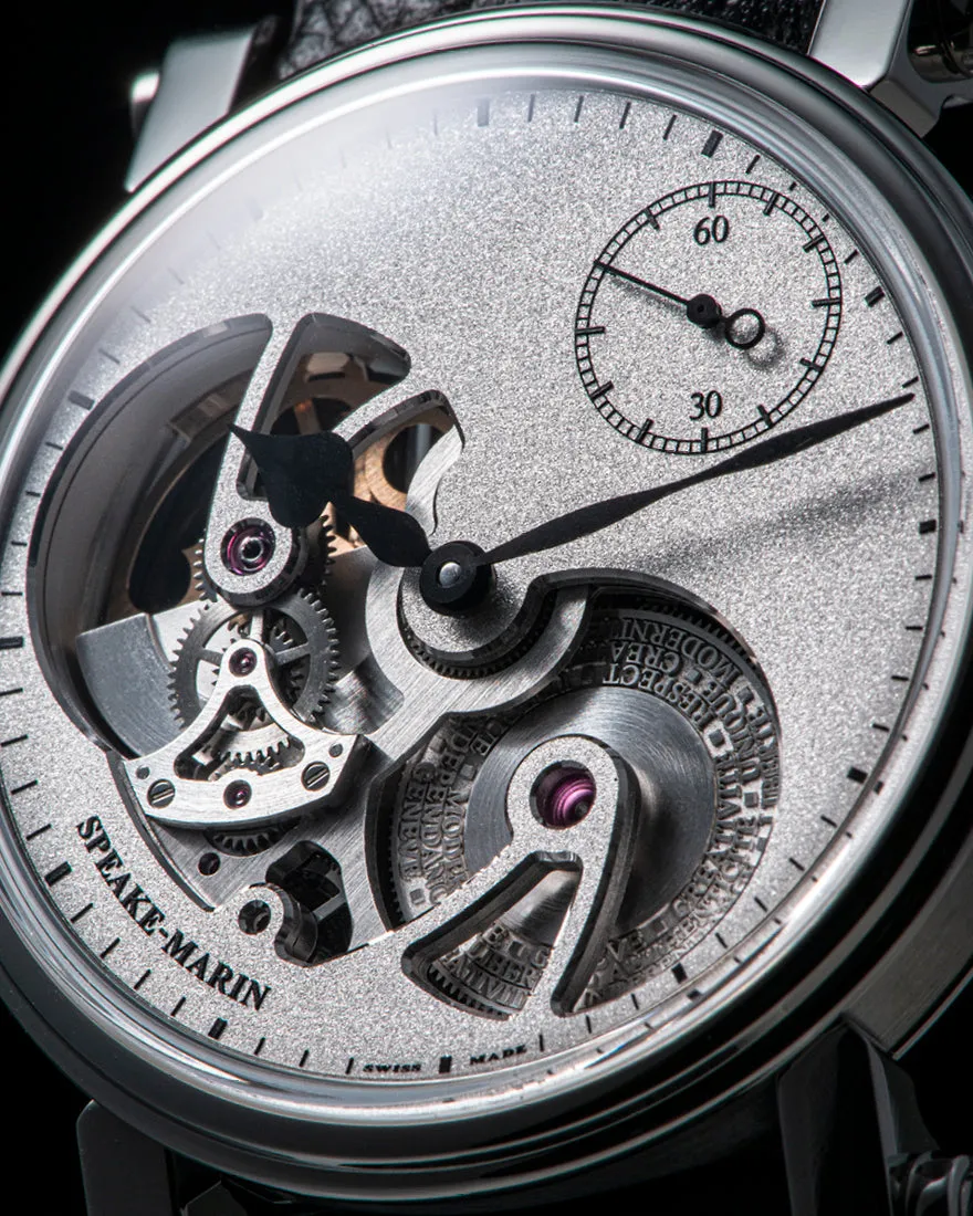 Speake-Marin Openworked Sandblasted Titanium 38mm (Special Order)