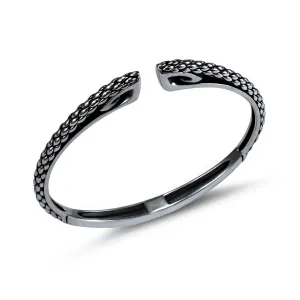 Spirit Python Cuff 3mm - Black Ruthenium Vermeil