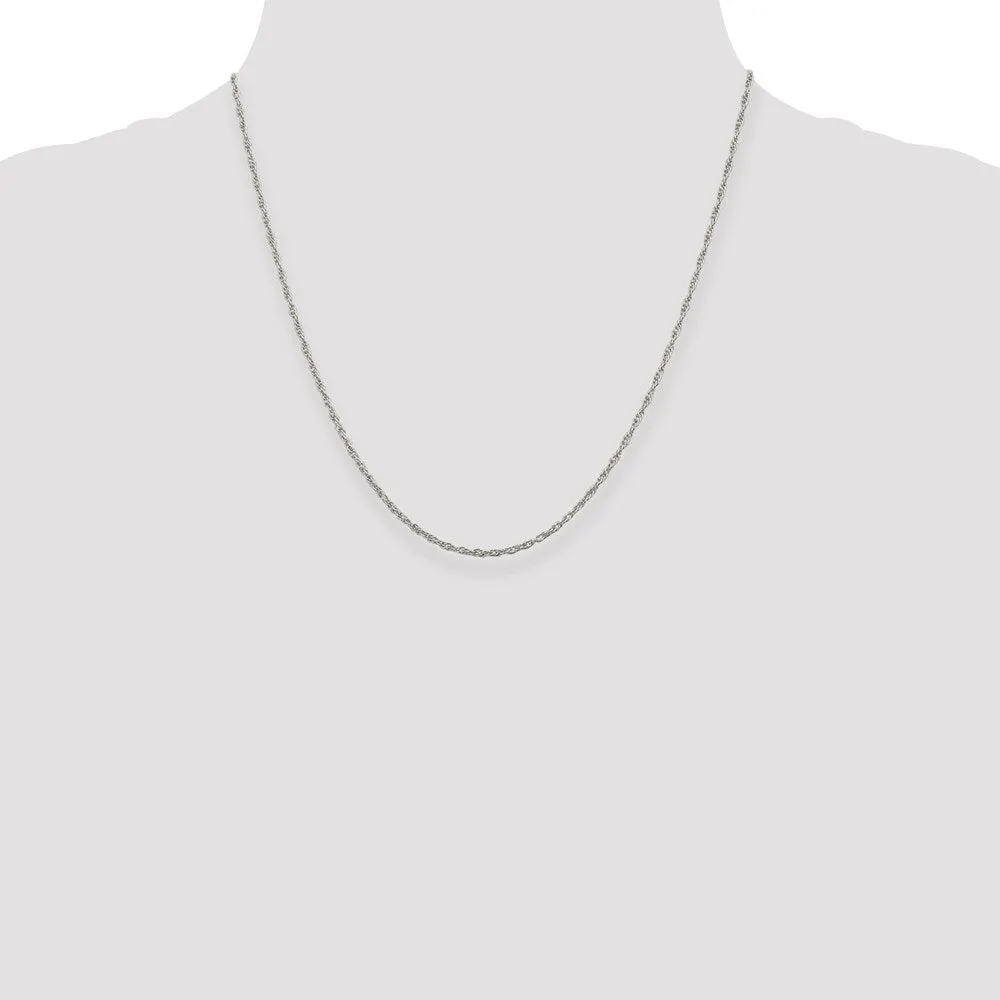 Sterling Silver 1.95mm Loose Rope Chain